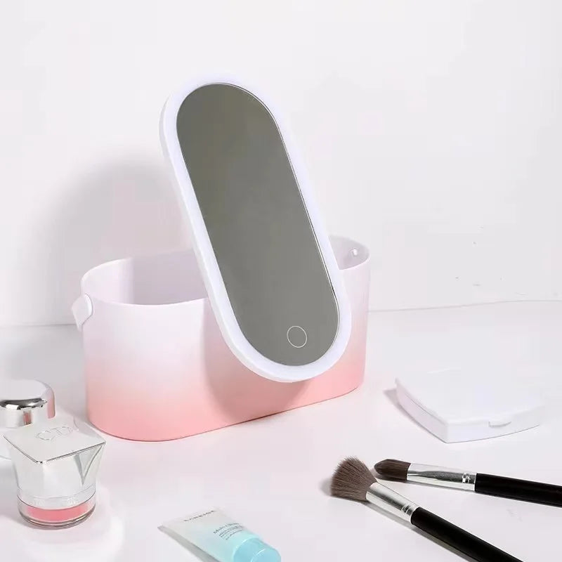 GlamBox™ - Ordna din sminkning med LED-belysning